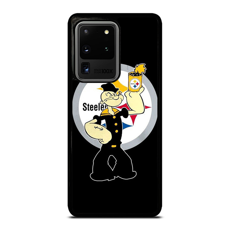 PITTSBURGH STEELERS FOOTBALL POPEYE CARTOON  Samsung Galaxy S20 Ultra Case Cover