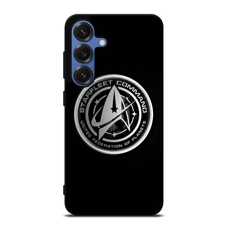 STARFLEET COMMND METAL BADGE Samsung Galaxy S25 Case Cover