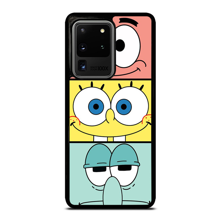 SPONGEBOB PATRICK SQUIDWARD CARTOON  Samsung Galaxy S20 Ultra Case Cover