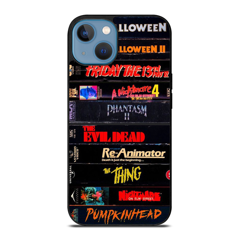 HORROR MOVIES CASSETTE COLLECTION iPhone 13 Case Cover