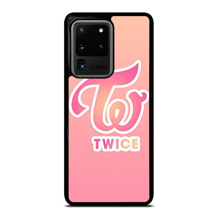 TWICE KPOP LOGO PINK  Samsung Galaxy S20 Ultra Case Cover TWICE KPOP LOGO PINK  Samsung Galaxy S20 Ultra Case Cover