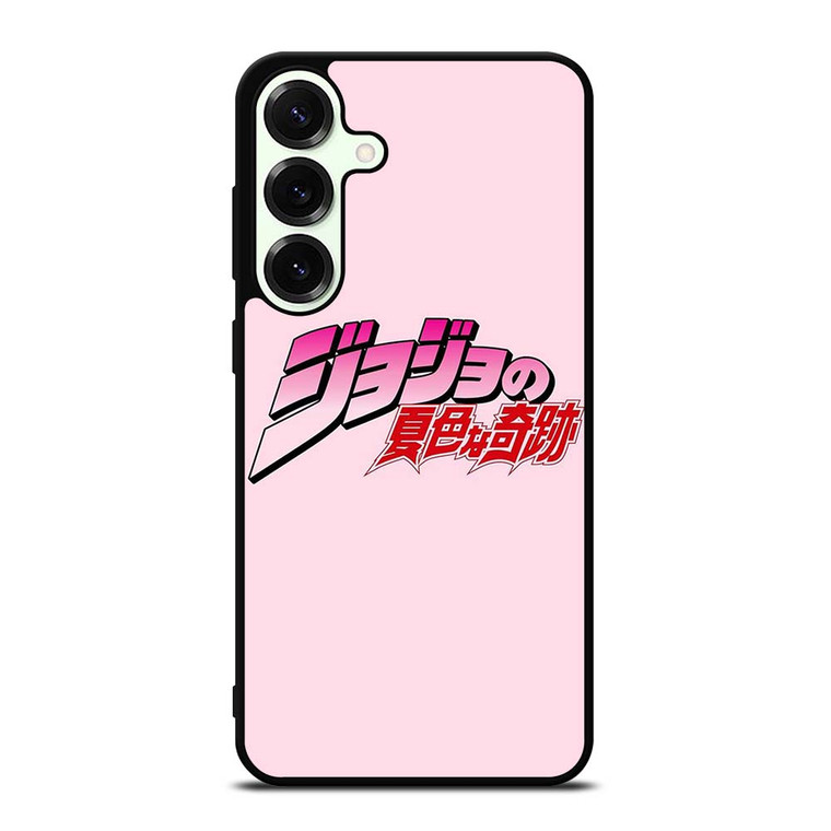 JOJO BIZZARE ADVENTURE LOGO Samsung Galaxy S25 Plus Case Cover