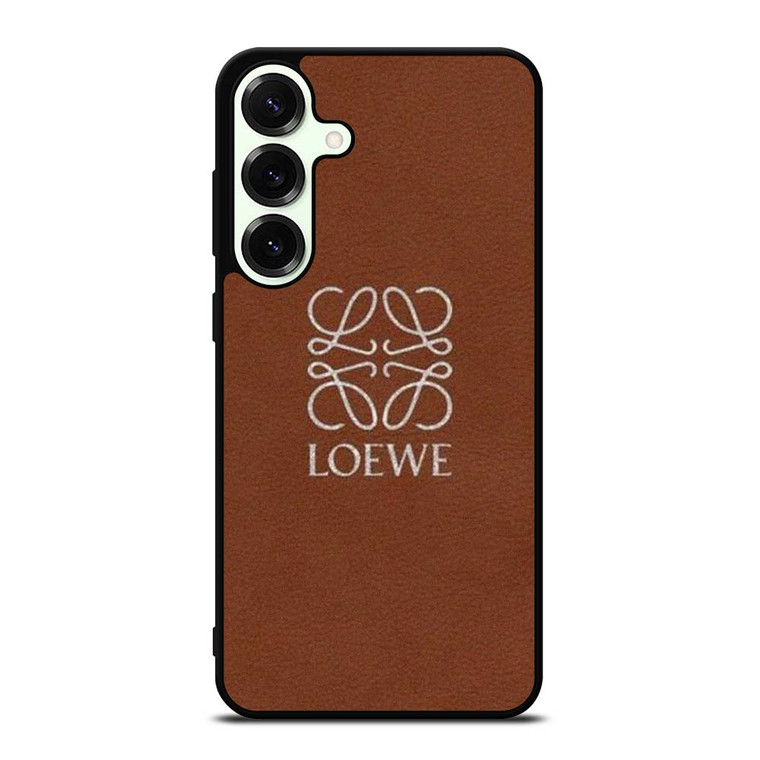 LOEWE LEATHER BROWN Samsung Galaxy S25 Plus Case Cover LOEWE LEATHER BROWN Samsung Galaxy S25 Plus Case Cover
