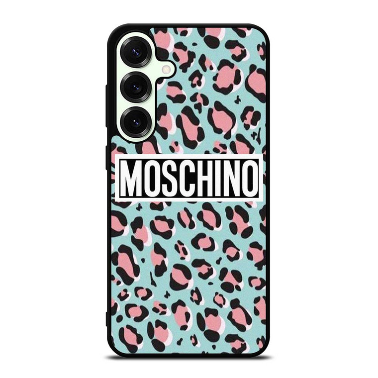 MOSCHINO LEOPARD SKIN Samsung Galaxy S25 Plus Case Cover