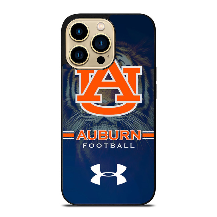 AUBURN TIGERS FOOTBALL UNDER ARMOUR  iPhone 14 Pro Max Case Cover