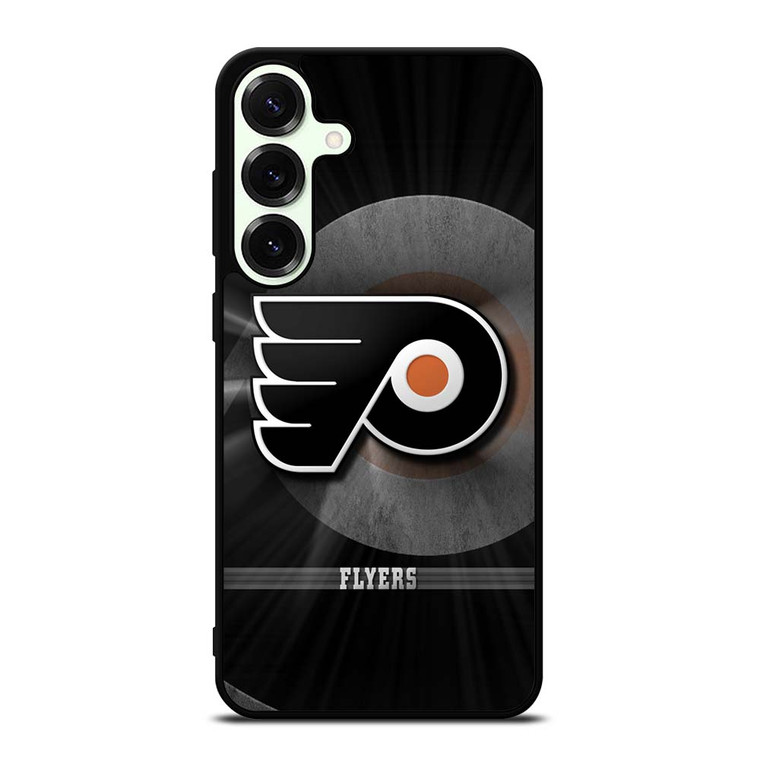 PHILADELPHIA FLYERS METAL EMBLEM Samsung Galaxy S25 Plus Case Cover