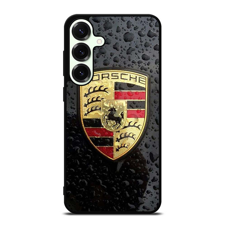 PORSCHE WET EMBLEM Samsung Galaxy S25 Plus Case Cover