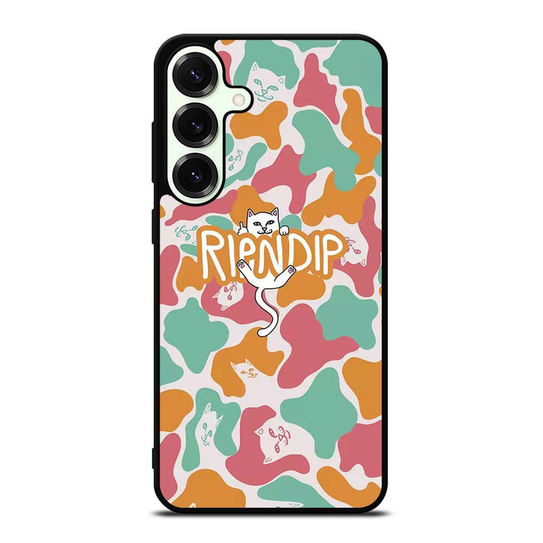 RIPNDIP PINK GREEN CAMO Samsung Galaxy S25 Plus Case Cover