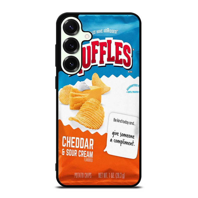 RUFFLES POTATO CHIPS CHEDDAR Samsung Galaxy S25 Plus Case Cover