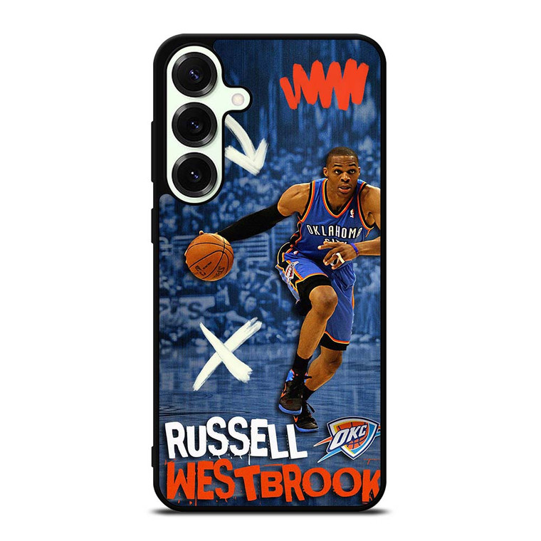 RUSSELL WESTBROOK OKC OKLAHOMA CITY THUNDER Samsung Galaxy S25 Plus Case Cover