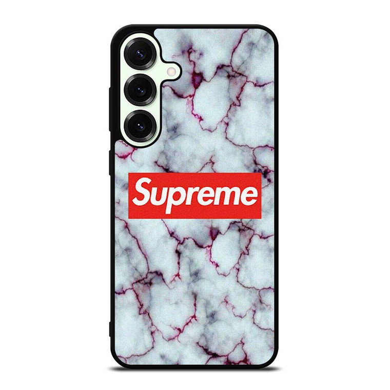 SUPREME MARBLE TEXTURE Samsung Galaxy S25 Plus Case Cover