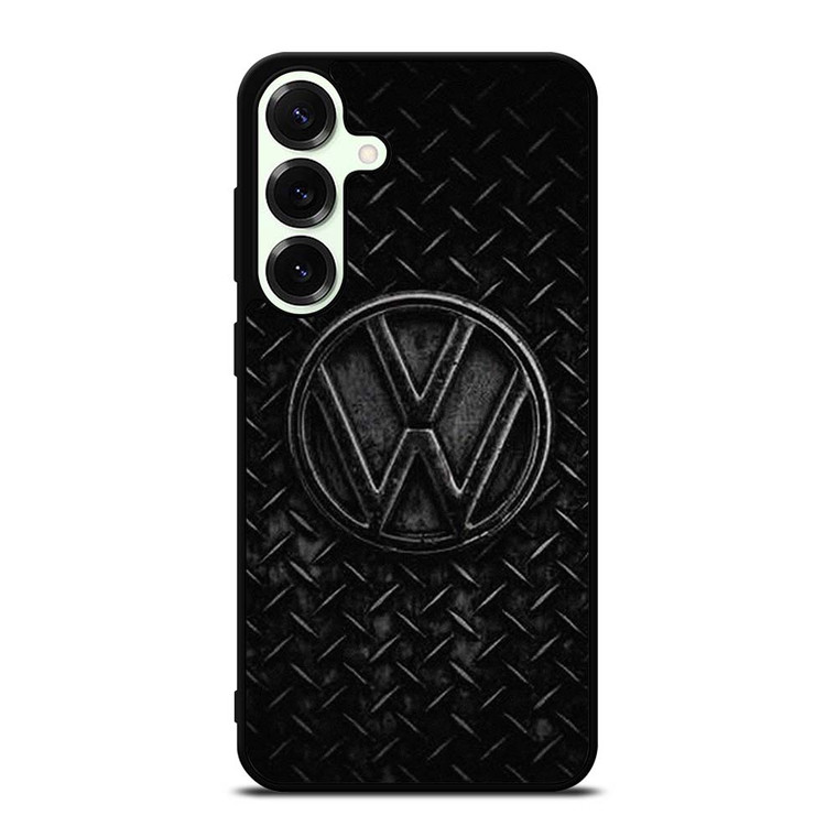 VW VOLKSWAGEN BLACK METAL EMBLEM Samsung Galaxy S25 Plus Case Cover