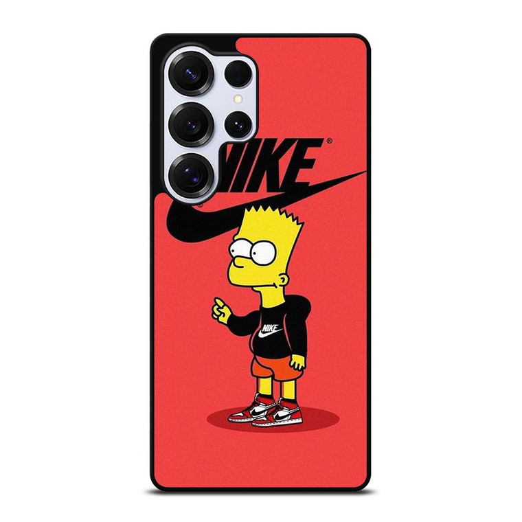 BART SIMPSONS NIKE RED Samsung Galaxy S25 Ultra Case Cover BART SIMPSONS NIKE RED Samsung Galaxy S25 Ultra Case Cover