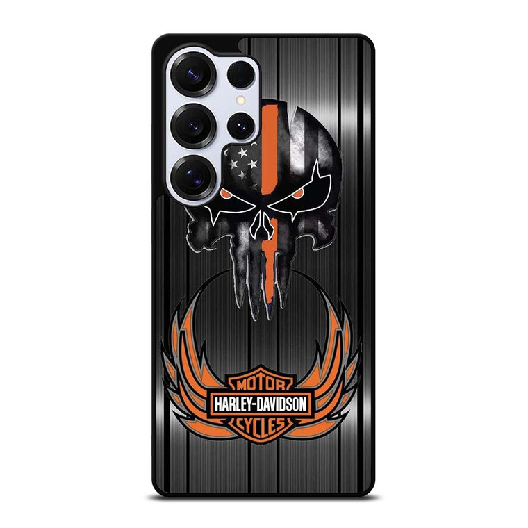 HARLEY DAVIDSON THE PUNISHER METAL Samsung Galaxy S25 Ultra Case Cover HARLEY DAVIDSON THE PUNISHER METAL Samsung Galaxy S25 Ultra Case Cover