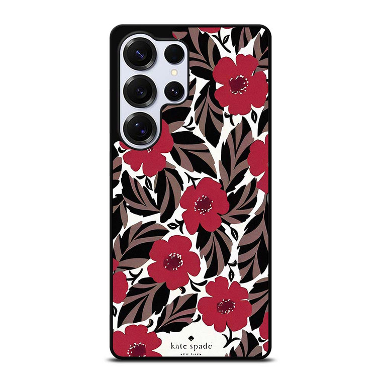 KATE SPADE NEW YORK FLORAL RED Samsung Galaxy S25 Ultra Case Cover KATE SPADE NEW YORK FLORAL RED Samsung Galaxy S25 Ultra Case Cover
