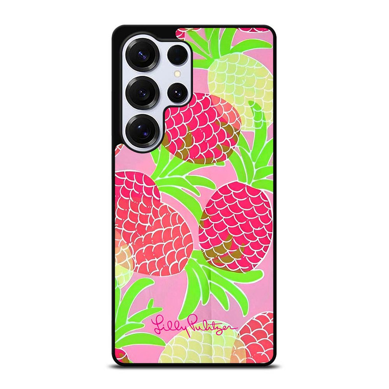 LILLY PULITZER PINK PINEAPPLE Samsung Galaxy S25 Ultra Case Cover LILLY PULITZER PINK PINEAPPLE Samsung Galaxy S25 Ultra Case Cover