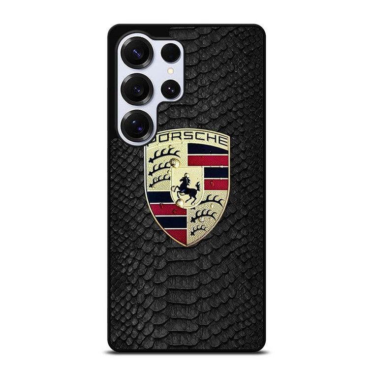 PORSCHE SNAKE SKIN LOGO Samsung Galaxy S25 Ultra Case Cover