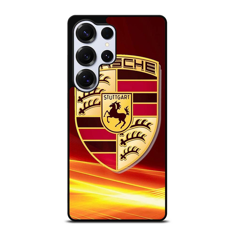 PORSCHE STUTTGART RED EMBLEM Samsung Galaxy S25 Ultra Case Cover