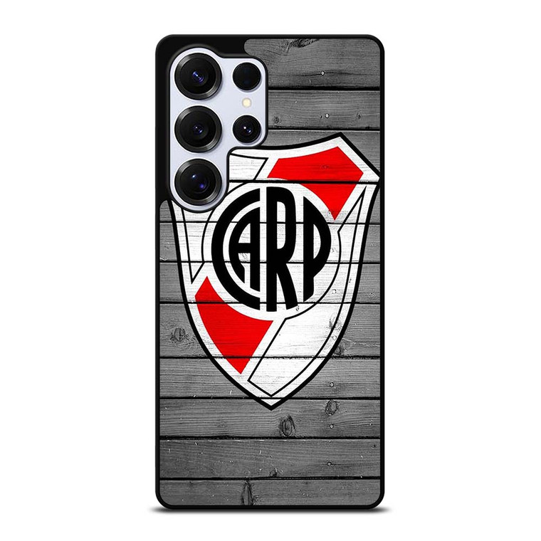 RIVER PLATE FOOTBALL WOOD LOGO Samsung Galaxy S25 Ultra Case Cover