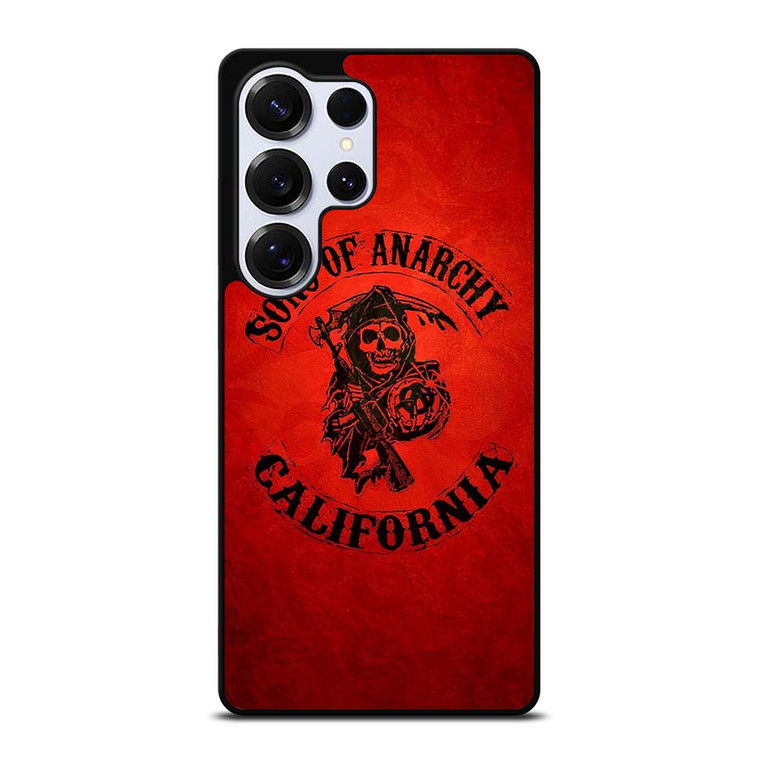 SONS OF ANARCHY CALIFORNIA RED Samsung Galaxy S25 Ultra Case Cover