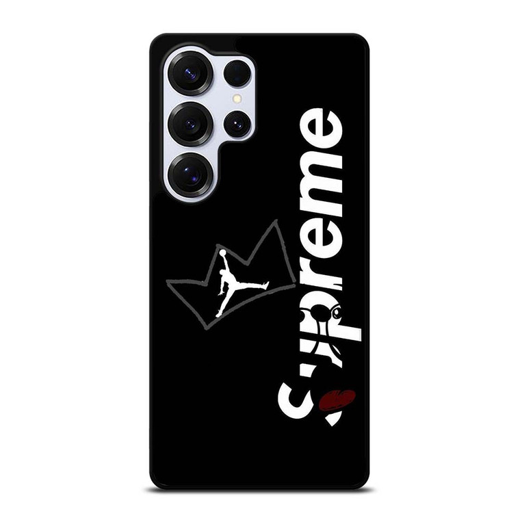 SUPREME AIR JORDAN CROWN Samsung Galaxy S25 Ultra Case Cover