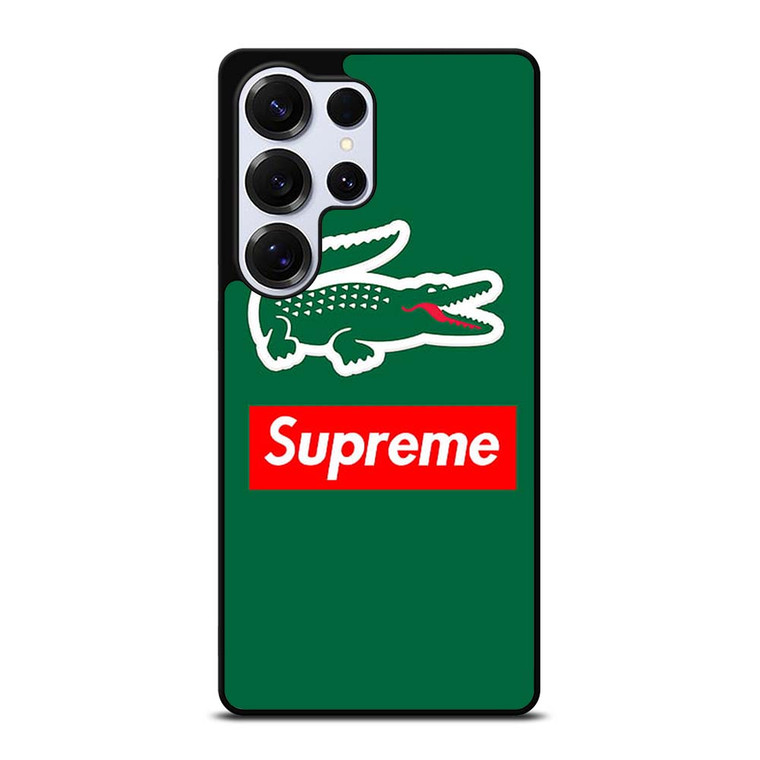 SUPREME X LACOSTE LOGO Samsung Galaxy S25 Ultra Case Cover