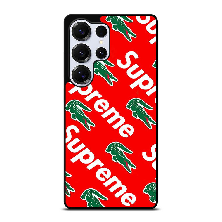SUPREME X LACOSTE Samsung Galaxy S25 Ultra Case Cover