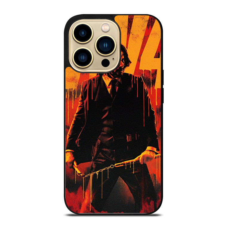 JOHN WICK 4 KEANU REEVES ART  iPhone 14 Pro Max Case Cover
