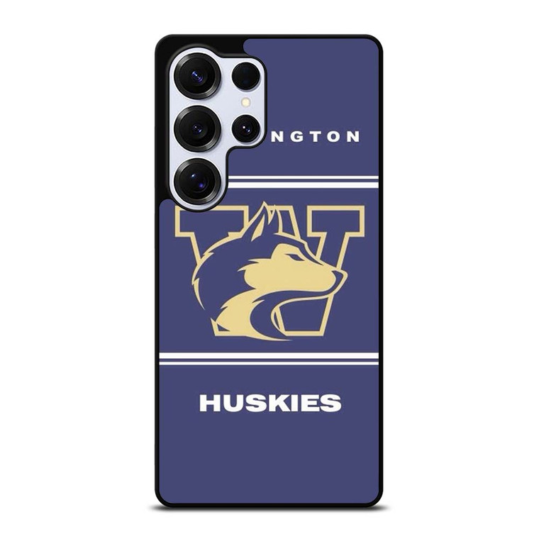 WASHINGTON HUSKIES FOOTBALL LOGO Samsung Galaxy S25 Ultra Case Cover