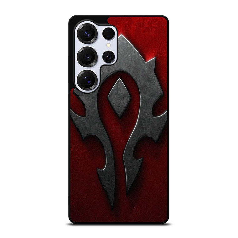WORLD OF WARCRAFT HORDE BLACK LOGO Samsung Galaxy S25 Ultra Case Cover