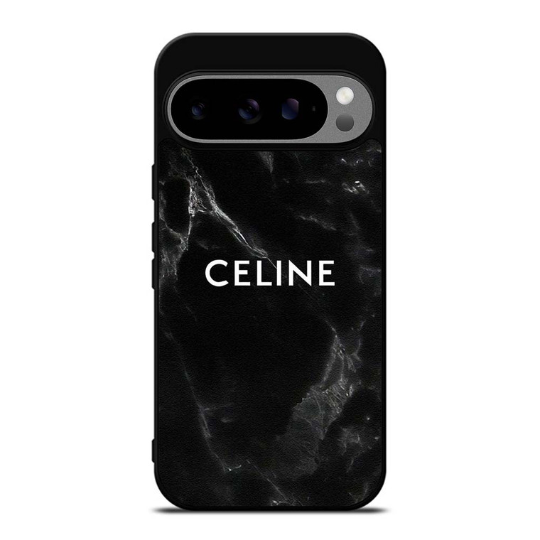 CELINE BLACK LOGO Google Pixel 9 Pro XL Case Cover