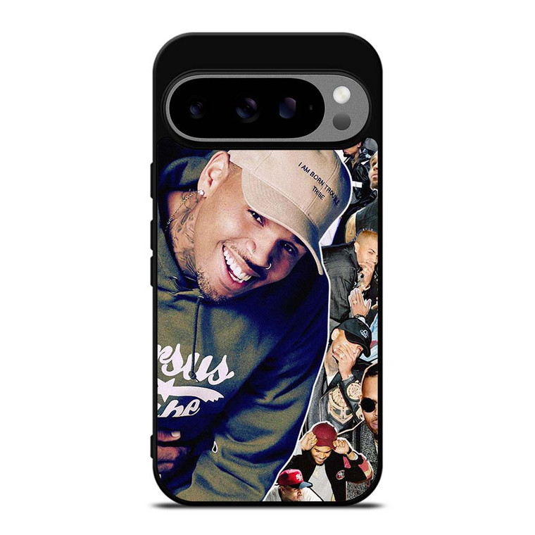 CHRIS BROWN SINGER COLLAGE 2 Google Pixel 9 Pro XL Case Cover