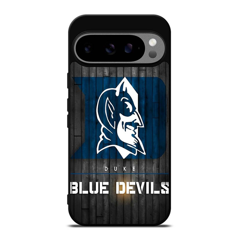 DUKE BLUE DEVILS BASKETBALL WOODEN LOGO Google Pixel 9 Pro XL Case Cover
