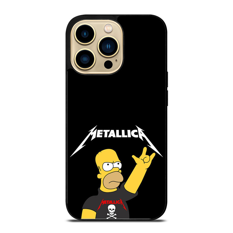 METALLICA THE SIMPSONS  iPhone 14 Pro Max Case Cover