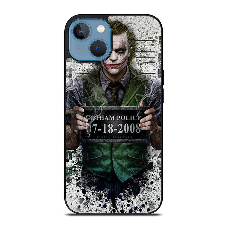 JOKER HEATH LEDGER MUGSHOT iPhone 13 Case Cover
