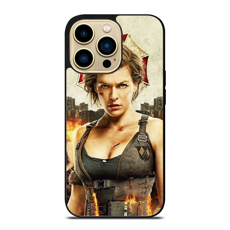 MILLA JOVOVICH RESIDENT EVIL 2  iPhone 14 Pro Max Case Cover
