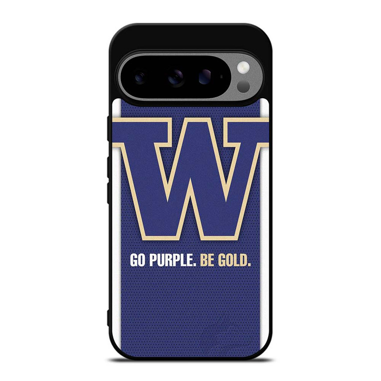 GO PURPLE WASHINGTON HUSKIES FOOTBALL Google Pixel 9 Pro XL Case Cover