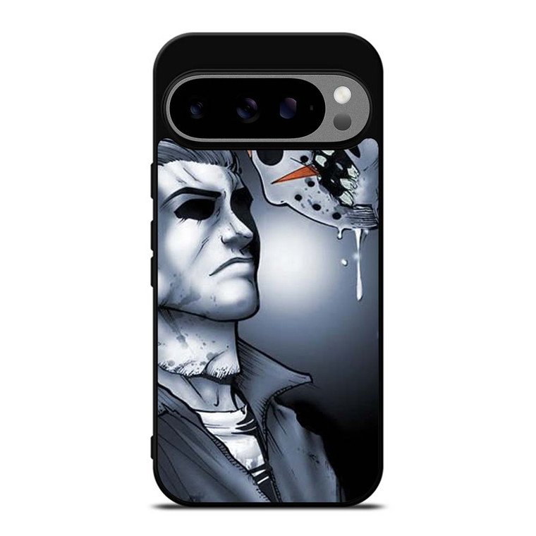 JASON VOORHEES VS MICHAEL MYER HALLOWEEN 2 Google Pixel 9 Pro XL Case Cover