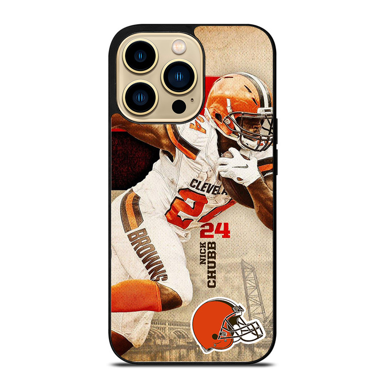 NICK CHUBB CLEVELAND BROWNS NFL  iPhone 14 Pro Max Case Cover NICK CHUBB CLEVELAND BROWNS NFL  iPhone 14 Pro Max Case Cover