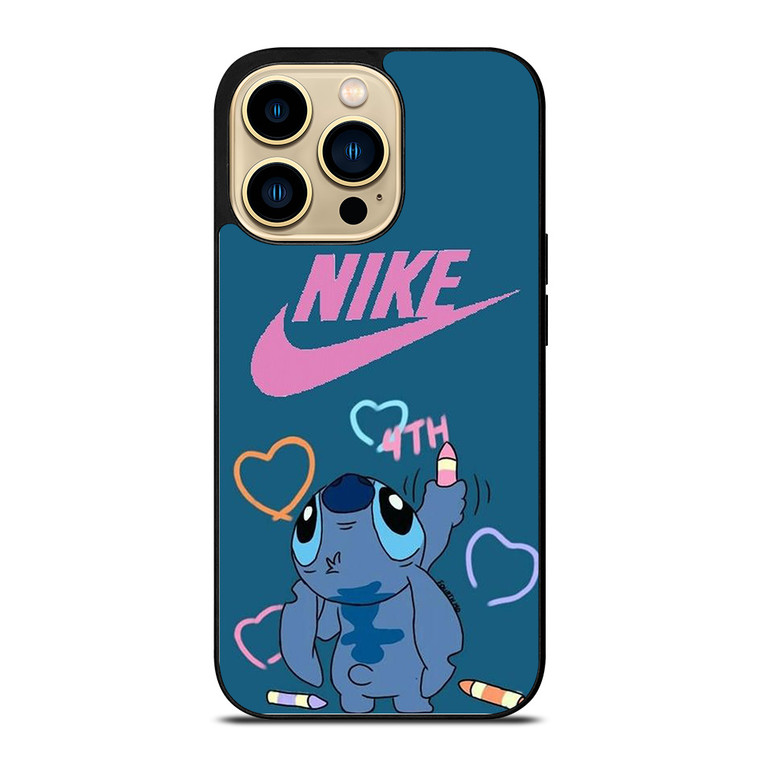 NIKE LILO AND STITCH CARTOON  iPhone 14 Pro Max Case Cover