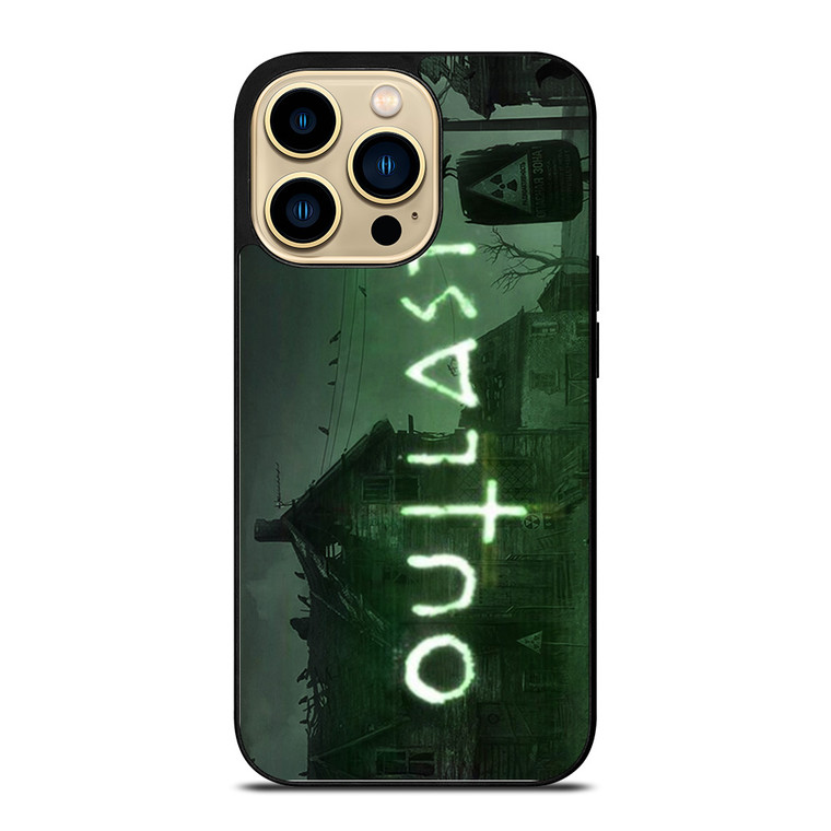OUTLAST 2 GAMES LOGO  iPhone 14 Pro Max Case Cover OUTLAST 2 GAMES LOGO  iPhone 14 Pro Max Case Cover