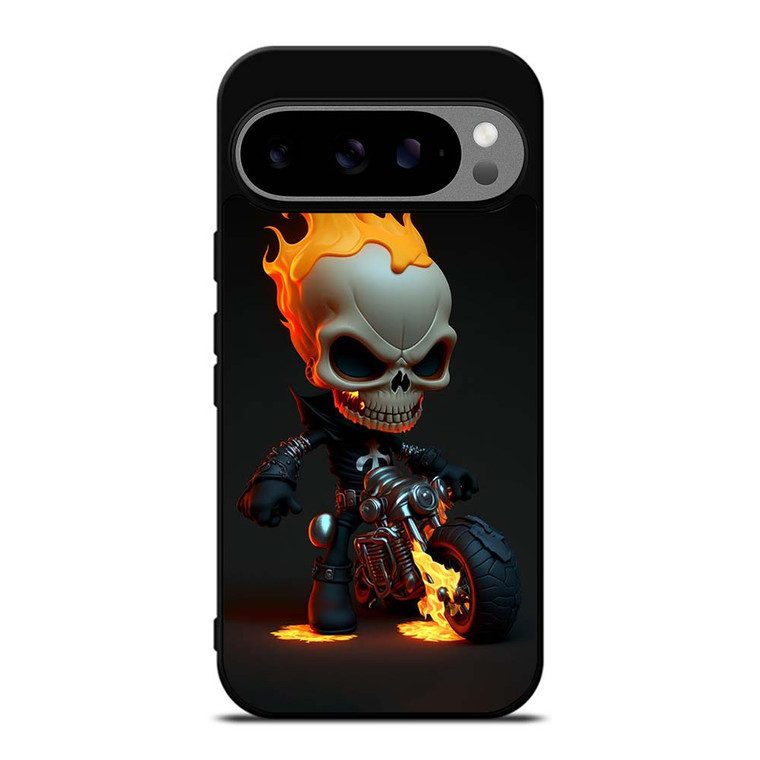 MINI GHOST RIDER KAWAII MARVEL Google Pixel 9 Pro XL Case Cover MINI GHOST RIDER KAWAII MARVEL Google Pixel 9 Pro XL Case Cover