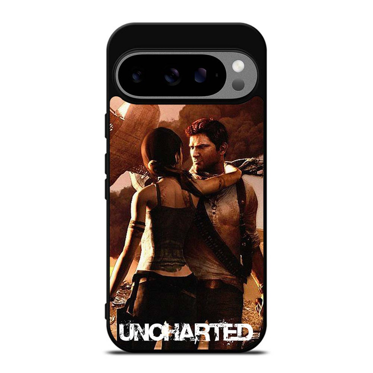 NATHAN DRAKE LARA CROFT UNCHARTED Google Pixel 9 Pro XL Case Cover NATHAN DRAKE LARA CROFT UNCHARTED Google Pixel 9 Pro XL Case Cover
