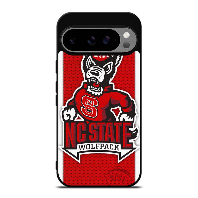 NC STATE WOLFPACK FOOTBALL CARBON LOGO Google Pixel 9 Pro XL Case Cover NC STATE WOLFPACK FOOTBALL CARBON LOGO Google Pixel 9 Pro XL Case Cover