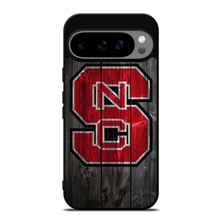 NC STATE WOLFPACK FOOTBALL WOOD LOGO Google Pixel 9 Pro XL Case Cover NC STATE WOLFPACK FOOTBALL WOOD LOGO Google Pixel 9 Pro XL Case Cover