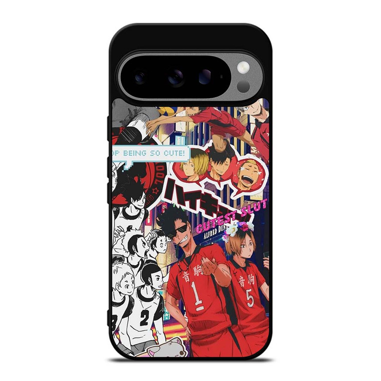 NEKOMA HIGH HAIKYUU COLLAGE Google Pixel 9 Pro XL Case Cover NEKOMA HIGH HAIKYUU COLLAGE Google Pixel 9 Pro XL Case Cover