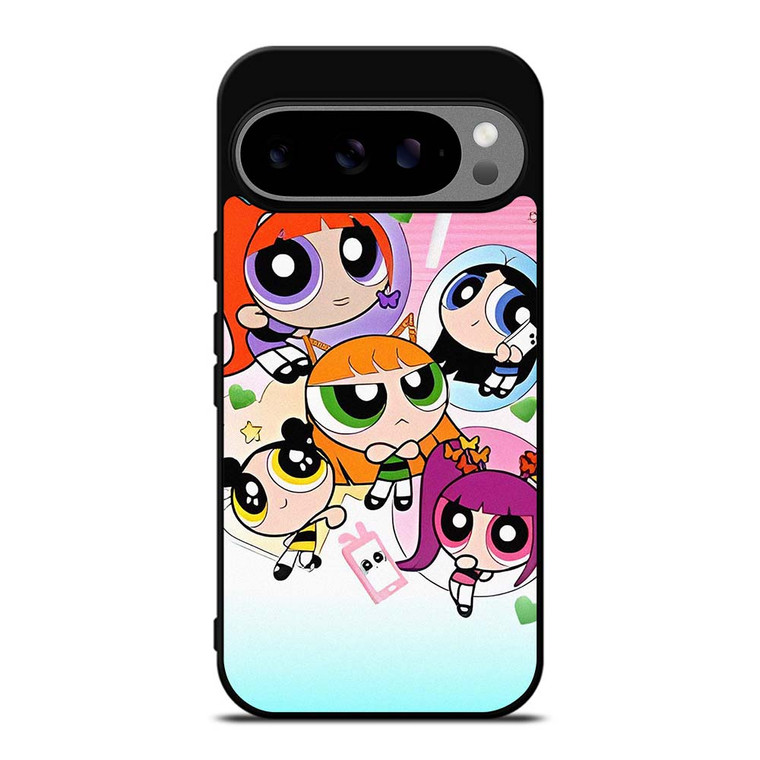 NEW JEANS KPOP X POWERPUFF GIRLS CARTOON Google Pixel 9 Pro XL Case Cover NEW JEANS KPOP X POWERPUFF GIRLS CARTOON Google Pixel 9 Pro XL Case Cover