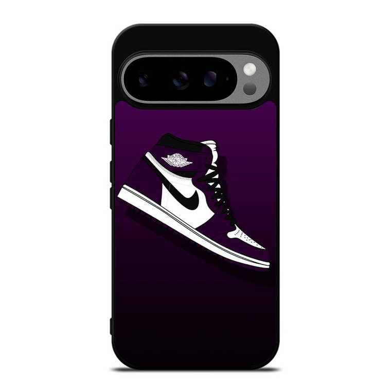 NIKE AIR JORDAN PURPLE LOGO Google Pixel 9 Pro XL Case Cover NIKE AIR JORDAN PURPLE LOGO Google Pixel 9 Pro XL Case Cover