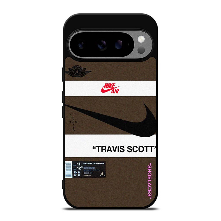 NIKE AIR TRAVIS SCOTT LOGO Google Pixel 9 Pro XL Case Cover NIKE AIR TRAVIS SCOTT LOGO Google Pixel 9 Pro XL Case Cover
