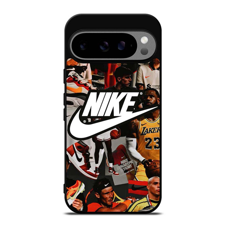 NIKE ATHLETE COLLAGE Google Pixel 9 Pro XL Case Cover NIKE ATHLETE COLLAGE Google Pixel 9 Pro XL Case Cover